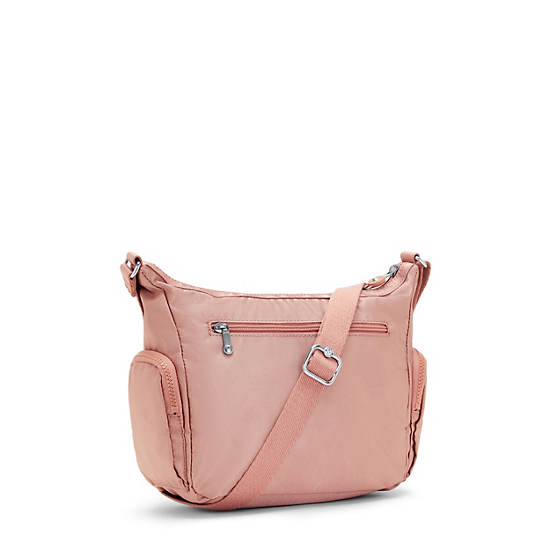 Sacs Crossbody Kipling Gabbie Small Metallic Rose | FR 2073TC